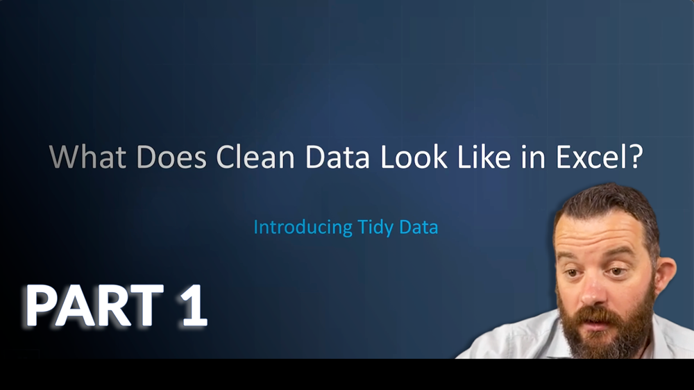 What Does Clean Data Look Like in Microsoft Excel?